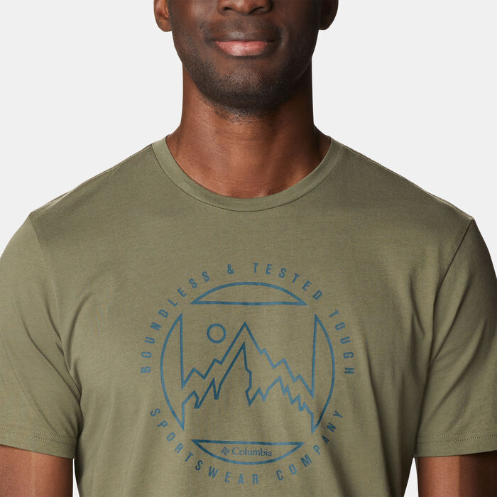 Columbia Men's Rapid Ridge™ Graphic T-Shirt Green Columbia Men's Rapid Ridge™ Graphic T-Shirt Green image number 6