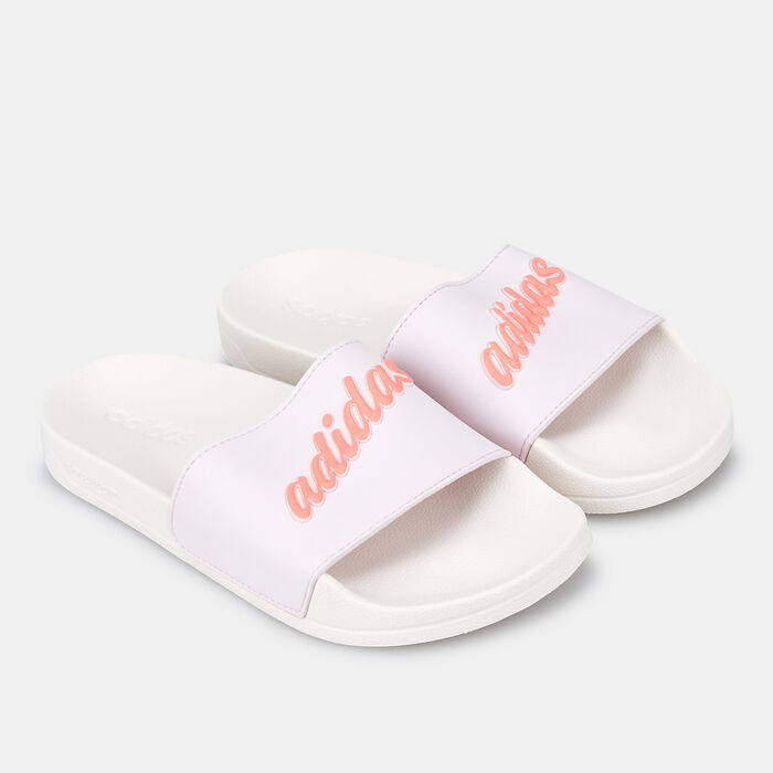 adidas Women's Adilette Shower Slides Pink adidas Women's Adilette Shower Slides Pink image number 0