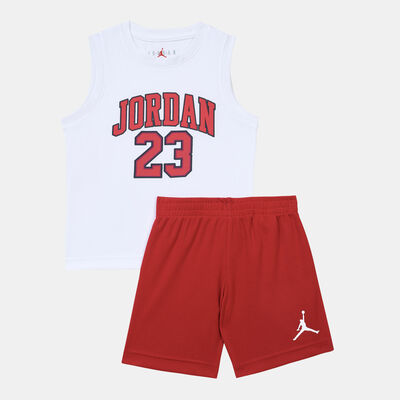 Jordan Kids' 23 2-Piece Jersey Set Red