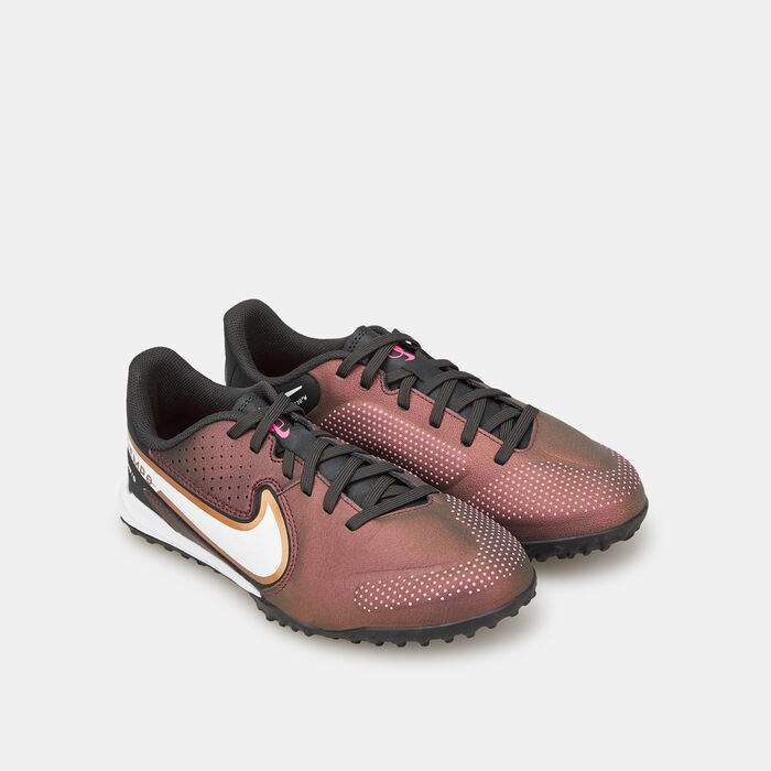 Nike Kids' Jr. Tiempo Legend 9 Academy Turf Ground Football Shoe Purple Nike Kids' Jr. Tiempo Legend 9 Academy Turf Ground Football Shoe Purple image number 1
