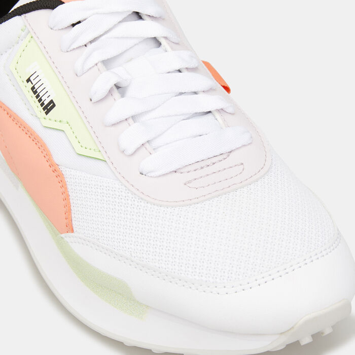 PUMA Women's Future Rider MIS Shoe White PUMA Women's Future Rider MIS Shoe White image number 4