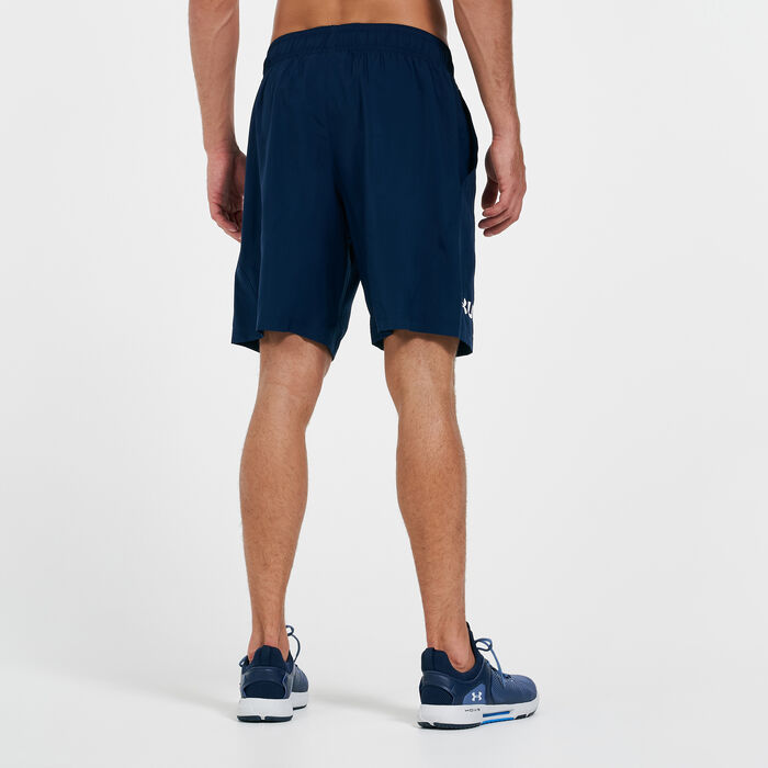 Under Armour Men's Woven Graphic Wordmark Shorts Blue Under Armour Men's Woven Graphic Wordmark Shorts Blue image number 1