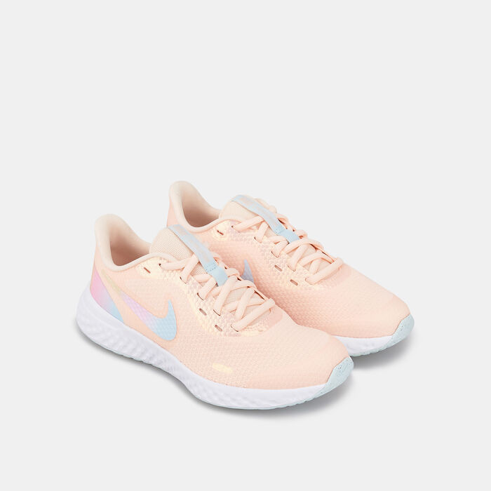 Nike Kids' Revolution 5 SE Shoe Orange Nike Kids' Revolution 5 SE Shoe Orange image number 1