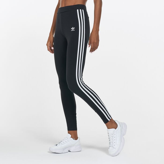 adidas Originals Women's Adicolor Classics 3-Stripes Leggings Black adidas Originals Women's Adicolor Classics 3-Stripes Leggings Black image number 0