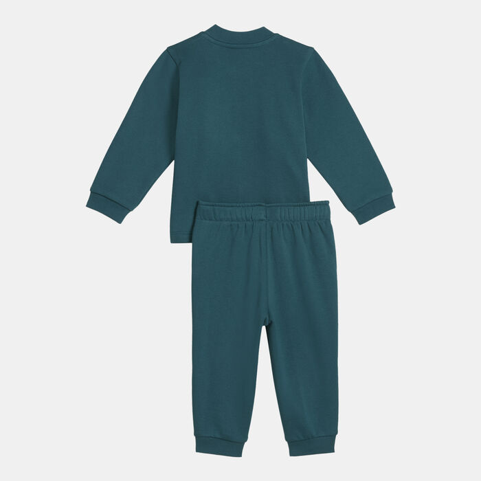 PUMA Kids' Minicats Squad Jacket and Joggers Set Green PUMA Kids' Minicats Squad Jacket and Joggers Set Green image number 1