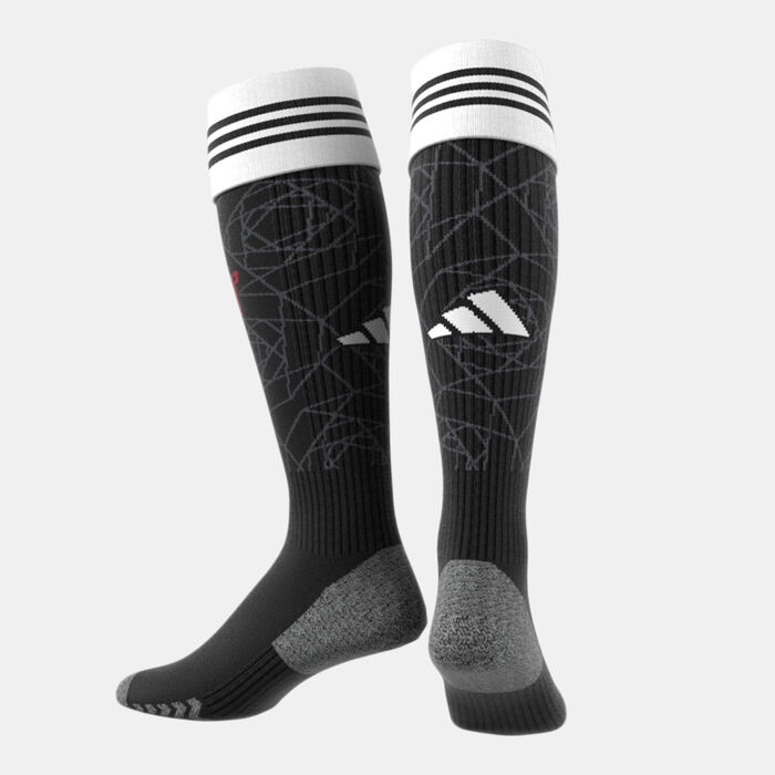 adidas Manchester United Home Socks - 2023/24 Red adidas Manchester United Home Socks - 2023/24 Red image number 1