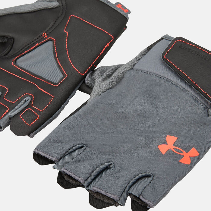 Under Armour Men's UA Training Gloves Grey Under Armour Men's UA Training Gloves Grey image number 2