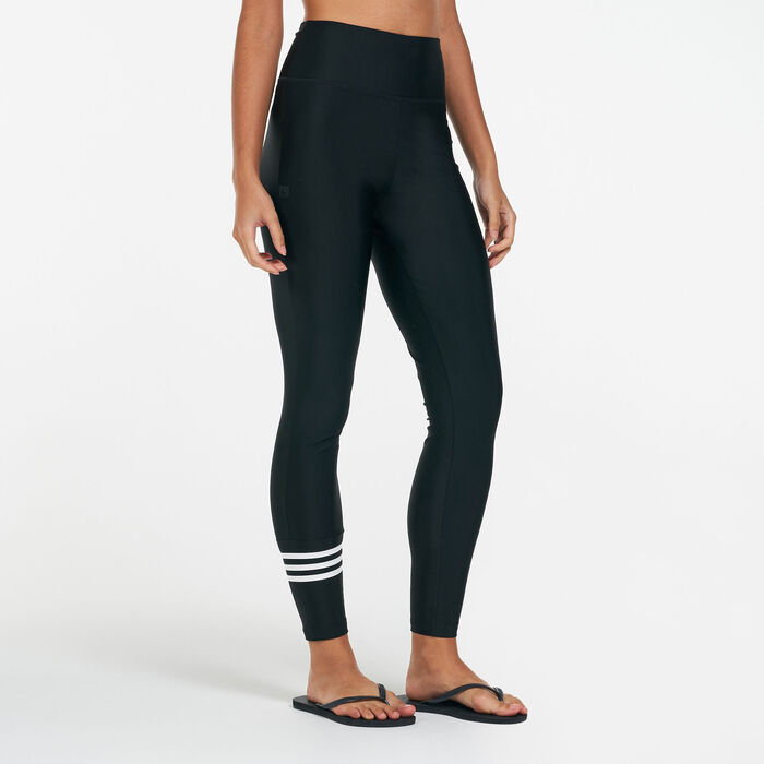 adidas Women's 3-Stripes Swimming Pant Black image number 3