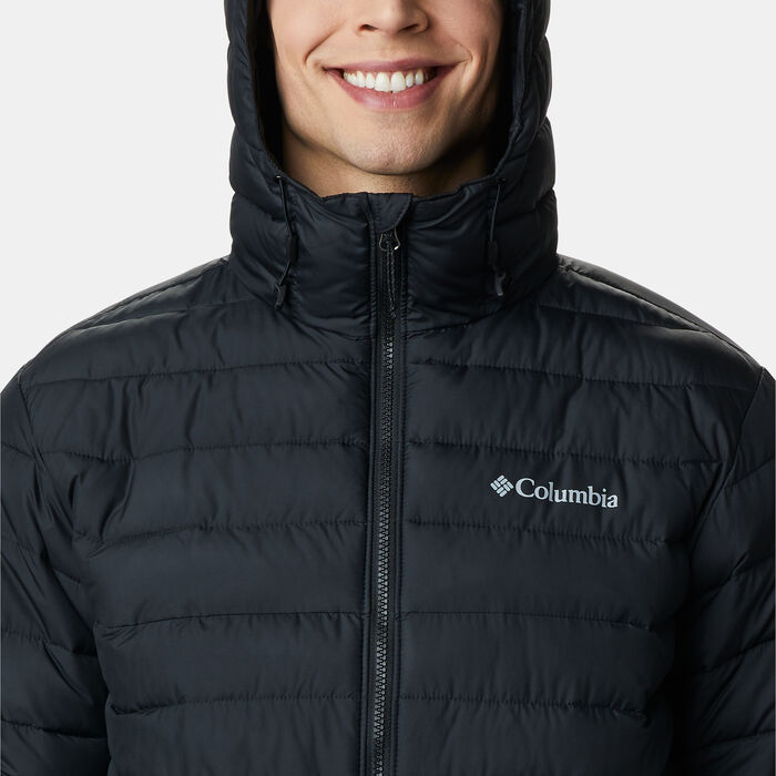 Columbia Men's Powder Lite™ Hooded Jacket Black image number 4