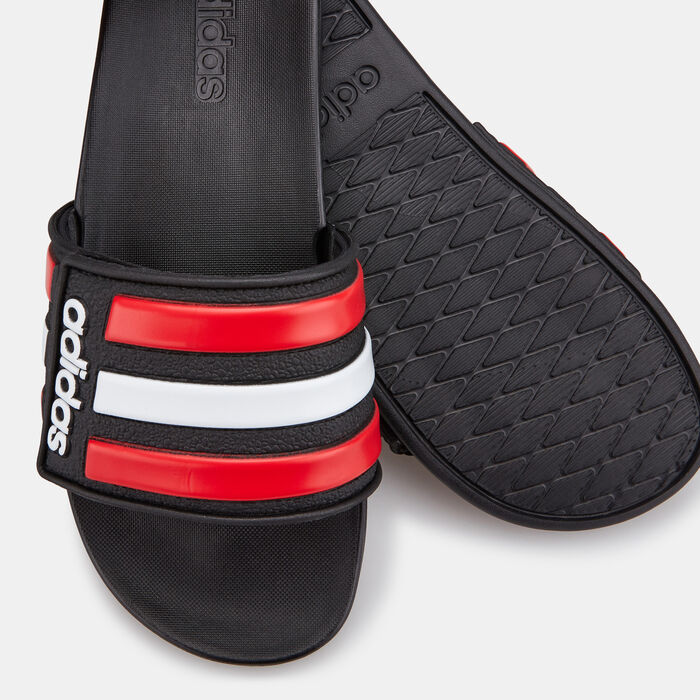 adidas Men's Adilette Comfort Slides Black adidas Men's Adilette Comfort Slides Black image number 2