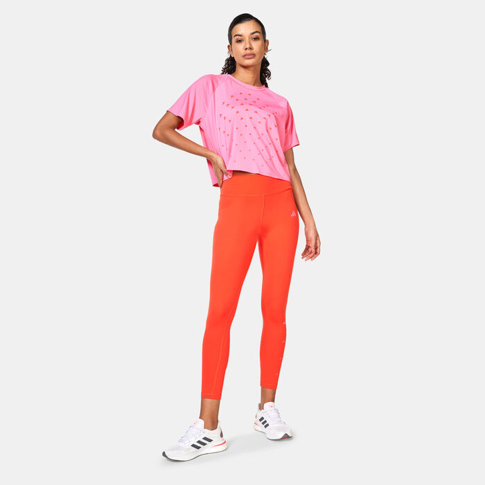 adidas Women's BrandLove T-Shirt Pink image number 2
