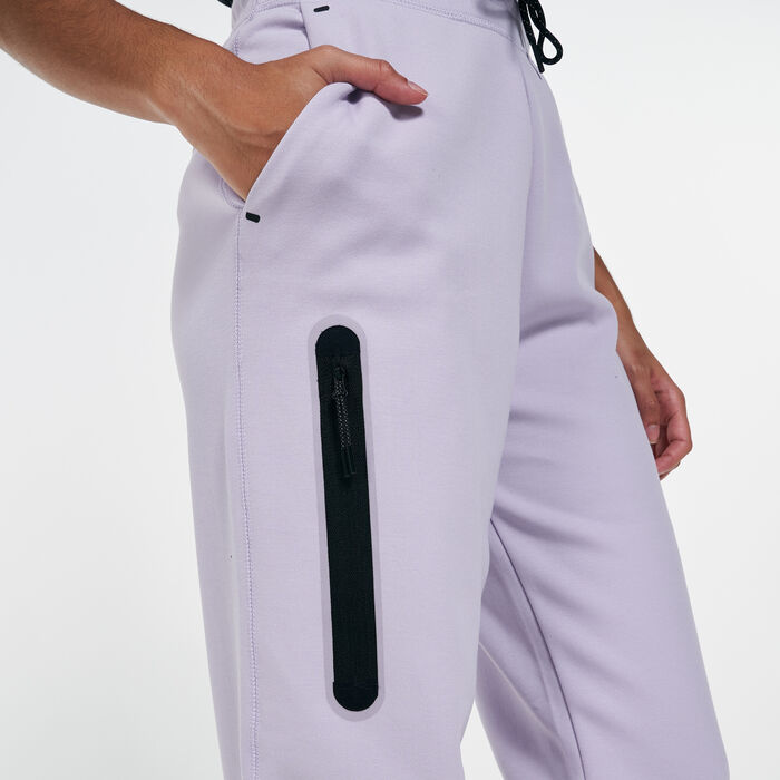 Nike Women's Sportswear Tech Fleece Pants Purple Nike Women's Sportswear Tech Fleece Pants Purple image number 3