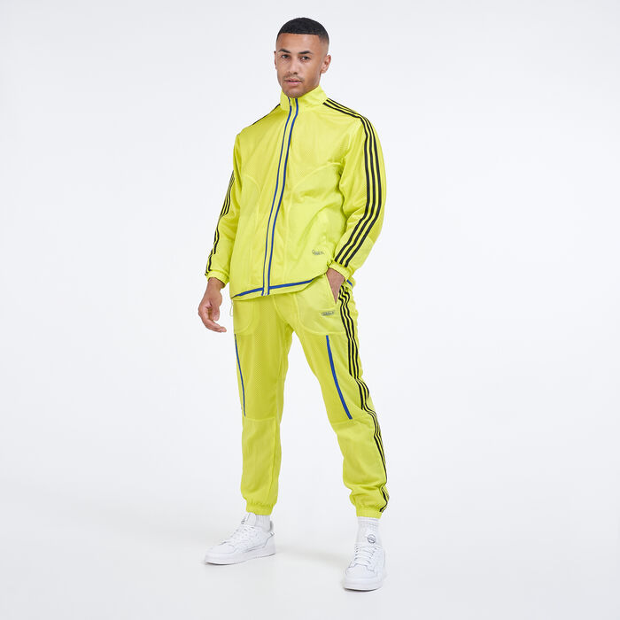 adidas Men's Reverse Track Pants Green image number 4