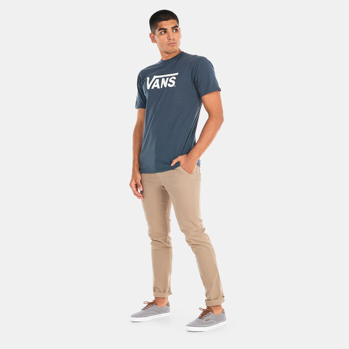 Vans Men's Classic T-Shirt Beige image number 2