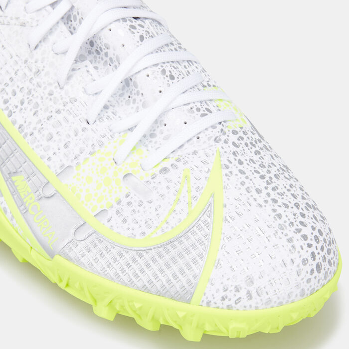 Nike Men's Mercurial Vapor 14 Academy Turf Ground Football Shoe White Nike Men's Mercurial Vapor 14 Academy Turf Ground Football Shoe White image number 4