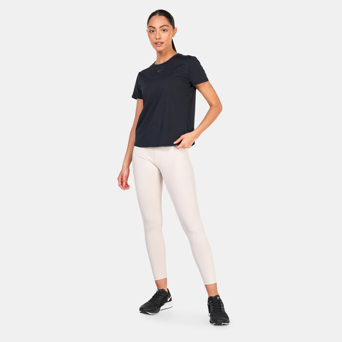 Nike Women's One Classic Dri-FIT Training T-Shirt Black Nike Women's One Classic Dri-FIT Training T-Shirt Black image number 2