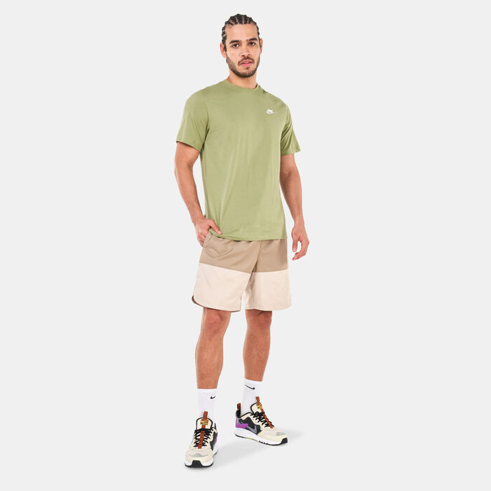 Nike Men's Sportswear Club T-Shirt Green Nike Men's Sportswear Club T-Shirt Green image number 2