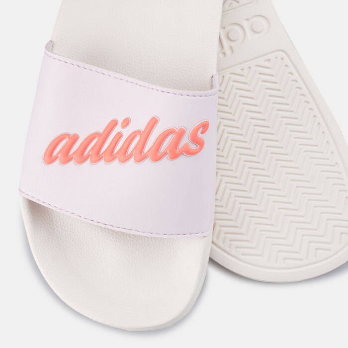 adidas Women's Adilette Shower Slides Pink adidas Women's Adilette Shower Slides Pink image number 2