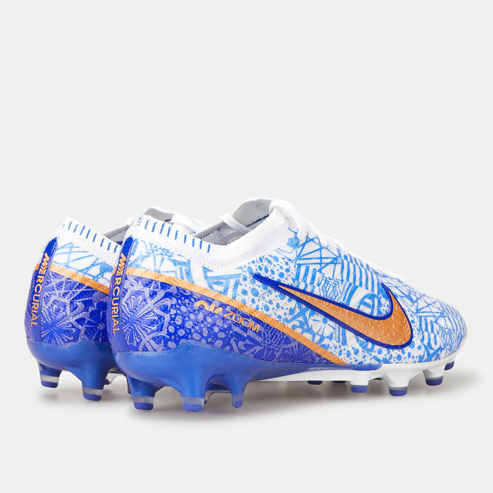 Nike Men's Zoom Mercurial Vapor 15 Elite CR7 AG-Pro Football Shoe Blue Nike Men's Zoom Mercurial Vapor 15 Elite CR7 AG-Pro Football Shoe Blue image number 2
