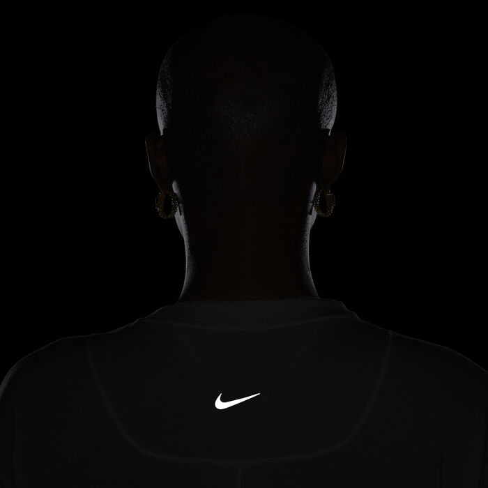 Nike Women's One Dri-FIT Training Top White image number 6