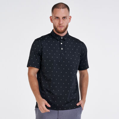 Nike Golf Men's Golf Dri-FIT Printed Polo Shirt Black