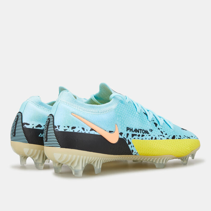 Nike Men's Phantom GT2 Elite Firm-Ground Football Shoe Blue Nike Men's Phantom GT2 Elite Firm-Ground Football Shoe Blue image number 2