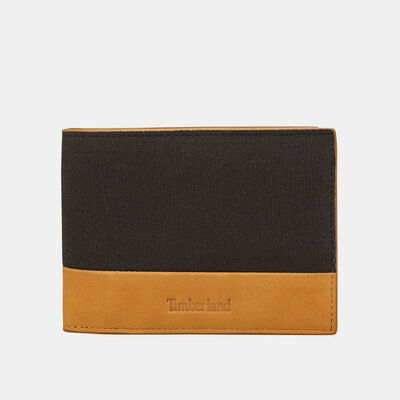 Timberland Men's Braeburn Large Coin Pocket Wallet Black