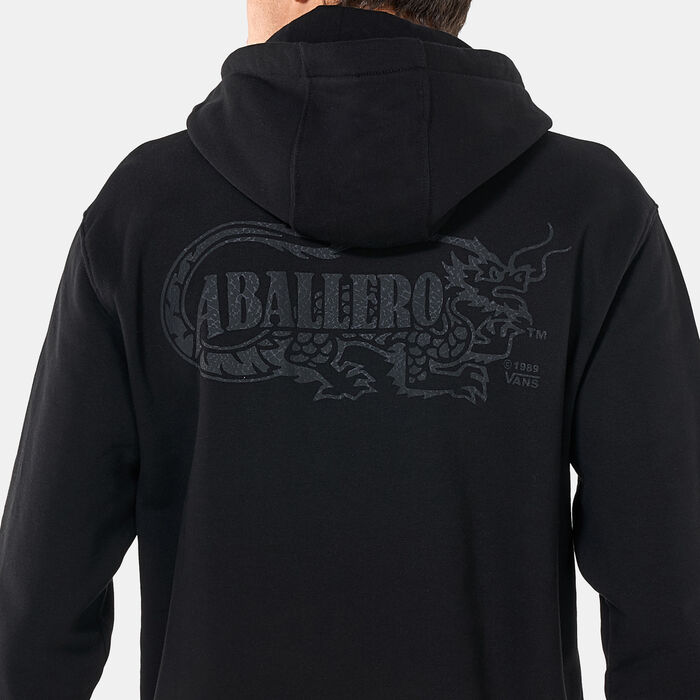 Vans Men's Caballero Dragon Patch Hoodie Black Vans Men's Caballero Dragon Patch Hoodie Black image number 3