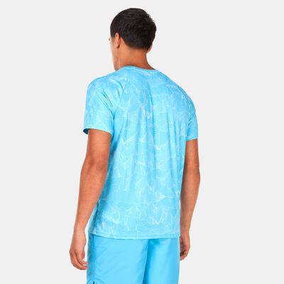 Nike Swim Men's Rashguard Blue