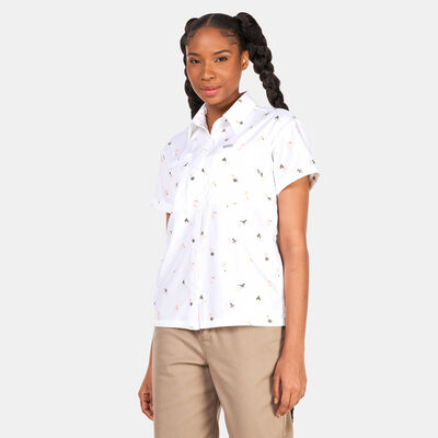Columbia Women's Silver Ridge Utility™ Shirt White Columbia Women's Silver Ridge Utility™ Shirt White