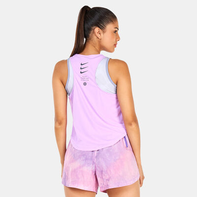 Nike Women's Dri-FIT ADV Run Division Tank Top Pink