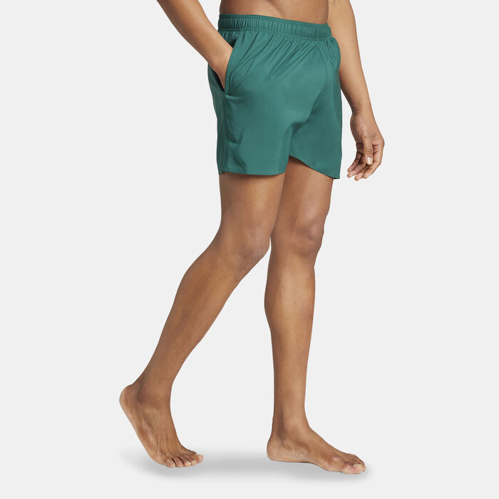 adidas Men's Solid CLX Swimming Shorts Black adidas Men's Solid CLX Swimming Shorts Black image number 2