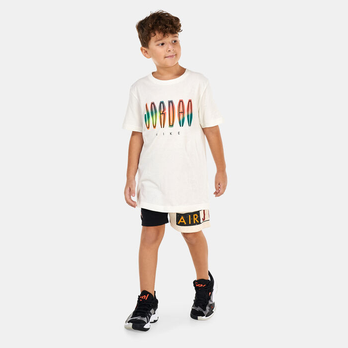 Jordan Kids' MVP Graphic T-Shirt (Older Kids) Blue image number 2