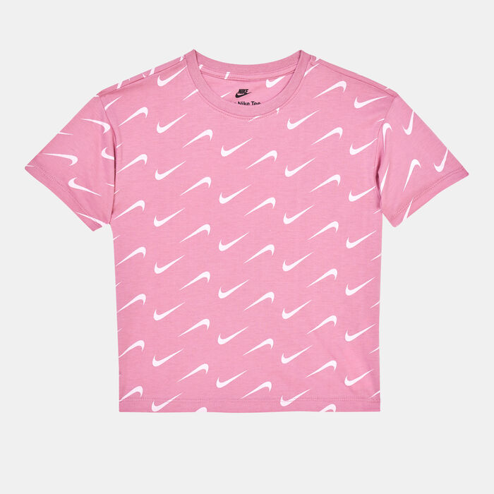 Nike Kids' Allover Print T-Shirt (Gender Neutral) Pink Nike Kids' Allover Print T-Shirt (Gender Neutral) Pink image number 0