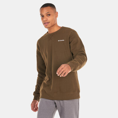 Columbia Men's Columbia™ Logo Fleece Crew Sweatshirt Green