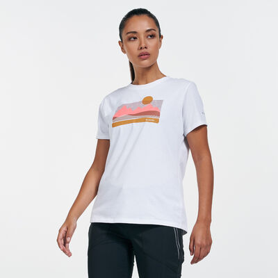 Columbia Women's Sun Trek™Graphic T-Shirt White