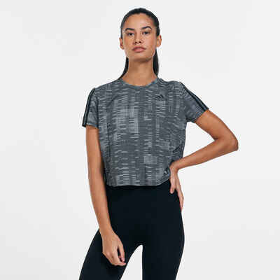 adidas Women's Own The Run Primeblue T-Shirt Black adidas Women's Own The Run Primeblue T-Shirt Black