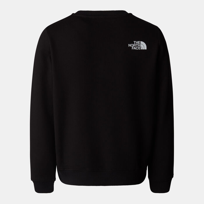 The North Face Kids' Varsity Graphic Sweatshirt Black The North Face Kids' Varsity Graphic Sweatshirt Black image number 1