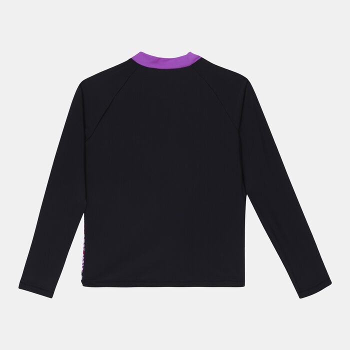 Speedo Kids' Printed Long Sleeve Rashguard T-Shirt Multi image number 1