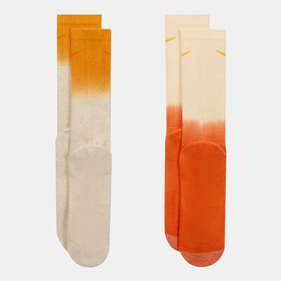 Nike Everyday Plus Cushioned Crew Socks (2 Pairs) Ivory