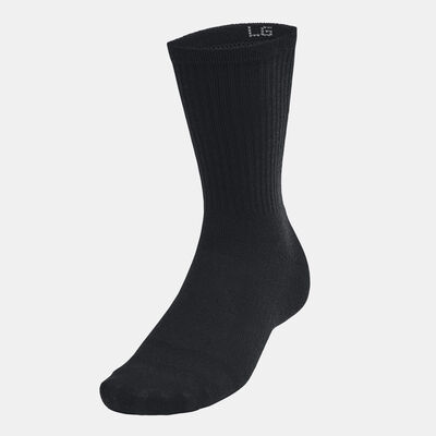 Under Armour Essential Training Crew Socks (6 Pairs) Black