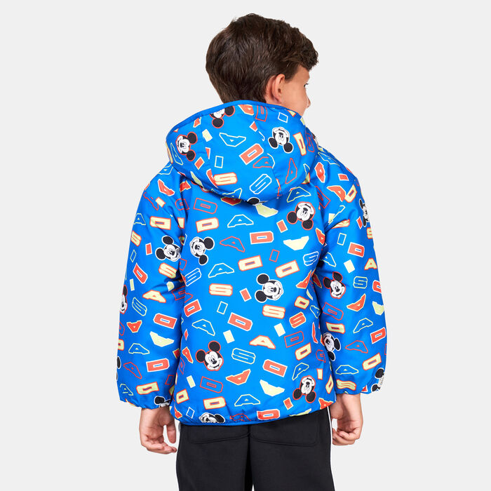 adidas Kids’ X Disney Mickey Mouse Jacket Blue adidas Kids’ X Disney Mickey Mouse Jacket Blue image number 1