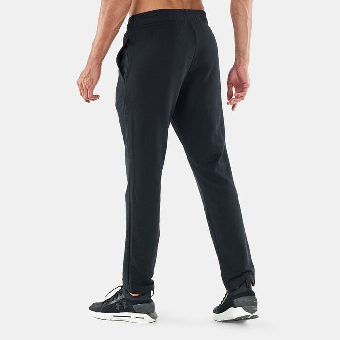 Under Armour Men's UA Rival French Terry Pants Black Under Armour Men's UA Rival French Terry Pants Black image number 1
