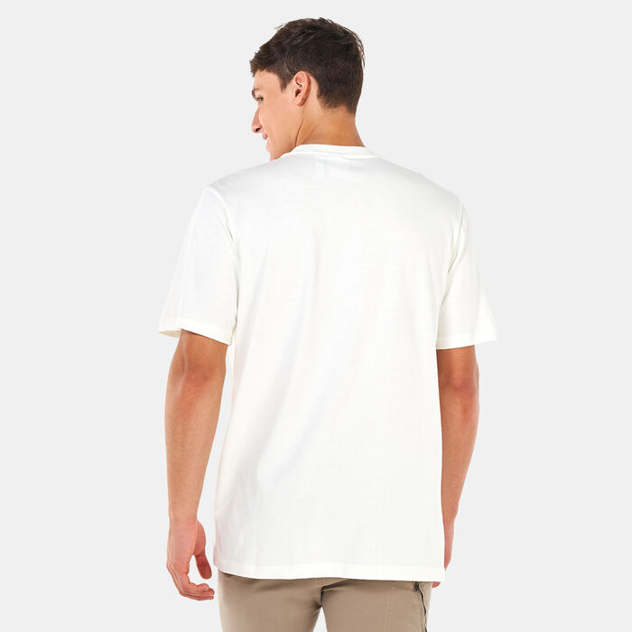 adidas Originals Men's Adventure Mountain Front T-Shirt White adidas Originals Men's Adventure Mountain Front T-Shirt White image number 1