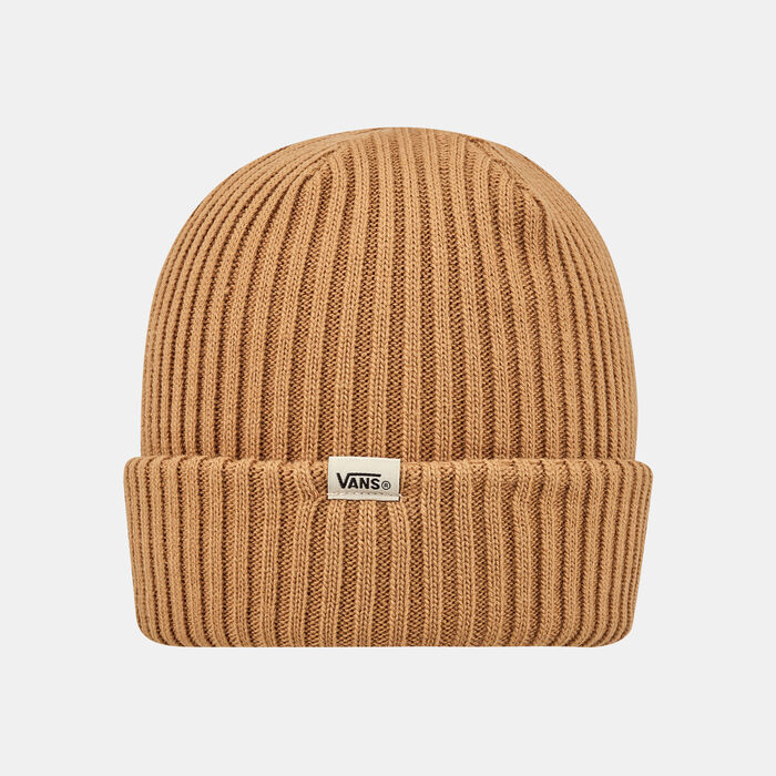 Vans Men's Clipped Cuff Beanie Brown image number 0