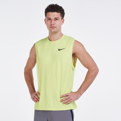 Nike Men's Dri-FIT Pro Tank Top Green