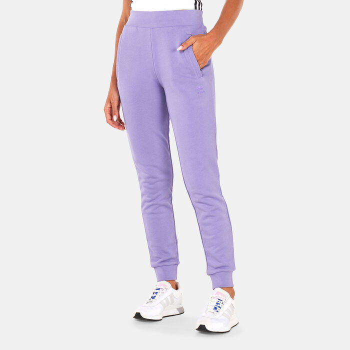 adidas Originals Women's Adicolor Essentials Slim Joggers Purple adidas Originals Women's Adicolor Essentials Slim Joggers Purple image number 0