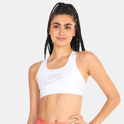 Nike Women's Dri-FIT Swoosh Sports Bra White