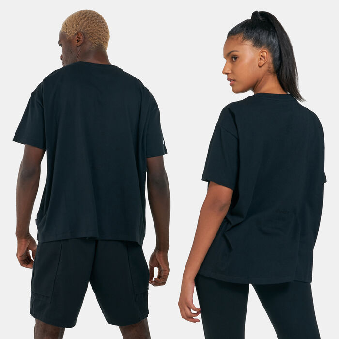 Converse Crackle Crossover T-Shirt Black Converse Crackle Crossover T-Shirt Black image number 1
