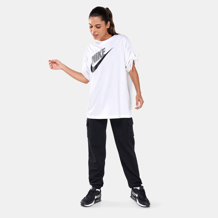 Nike Women's Sportswear DNC T-Shirt White Nike Women's Sportswear DNC T-Shirt White image number 2